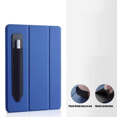 China 360 Adhesive Protective Case 1PCs For Apple Pencil Holder Sleeve PU Bandage Cover Tablet Sticky Touch Pen Full Protective Pouch Bags for sale