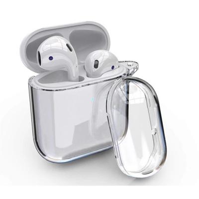 China Popular Silicone Crystal Cute Earphone Case For Apple AirPods Transparent Cover Device For Airpods Accessories Charging Box for sale