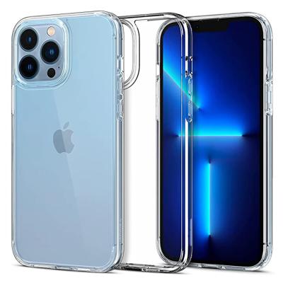 China Transparent Anti-drop Case For iPhone 13 12 11 pro X Max XS Max XR 7 8 6s Plus Soft Silicone TPU Cover On iPhone 13 mini 13 pro Max Case for sale