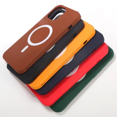 China 2021 Anti-drop Support Original Radio Phone Charging Case For iPhone 12 pro Max Mini For Magsafing Magnetic Case For iPhone 12 Cover for sale