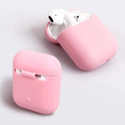 China Popular Soft Silicone Cases For Pods 1 Protective Wireless Earphone 2 Cover For Pods Charging Box Bags for sale