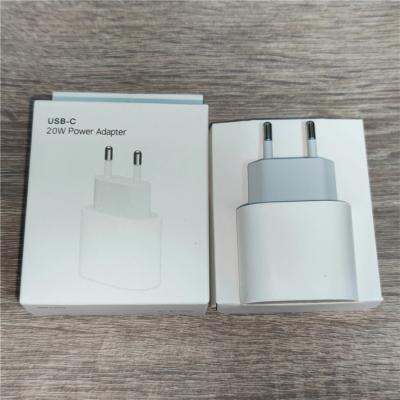 China High Speed ​​Charging Original For Iphone 20W USB-C Power Adapter Charger US EU UK Plug Fast Charger Adapter For iPhone 8 plus X XS 11 12 mini pro max for sale