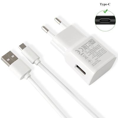 China High Speed ​​Wireless Charging Fast Charger with USB Type C Cable for Samsung Galaxy M10 M20 M21 M31 M30 M31S M40S M60S M80S M01 S20 S10 S9 S8 Wall Charging for sale