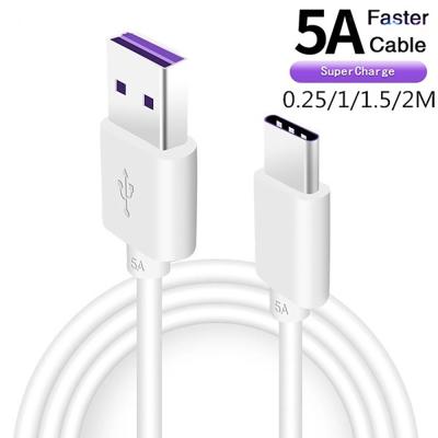 China USB C Cable Super Fast Speed ​​5A Fast Charging Charger 3.0 Type C Charging Samsung S10 9 For Huawei P30 P20 Lite Xiaomi MI 9 8 for sale