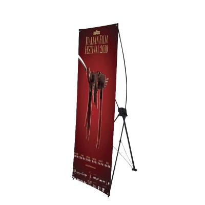 China Display system type D koren X stand promotion advertising display banners 60*160 80*180cm for sale