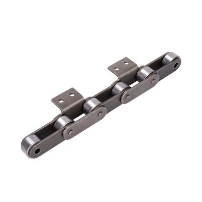 China Industrial Roller Chain Chain Link Drive Conveyor Double Drive Conveyor Factory Transmission Pitch Conveyor Chain With Attachments for sale