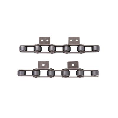 China Hotels Double Pitch Conveyor Chains Agriculture Roller Chains With Attachments for sale