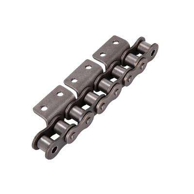 China Hotels High Precision A Series Short Pitch Industrial Conveyor Chain With Attachments Transmission Roller Chain for sale