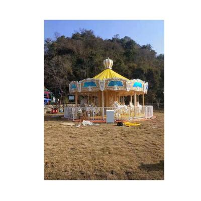 China Metal Made In China Manufacturers Kids 24 Seat Automatic Zoo Carousel Rides For Sale for sale