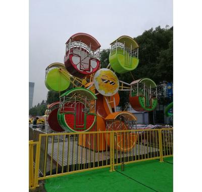 China Metal Mini Ferris Wheel Kids Amusement Ride Outdoor Ferris Wheel Amusement Park Rides for sale