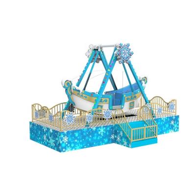 China Amazing Metal Support Customization Ice Pirate Ship Decor Playground Equipment For Sale for sale