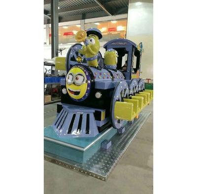 China Indoor Commercial Amusement Park Kids Metal Amusement Rides Equipment Train for sale