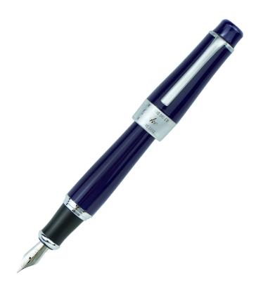 China 2009 Student Pen Charlie Chaplin Luxury High Quality Blue Metal Pen Duke Fountain for sale