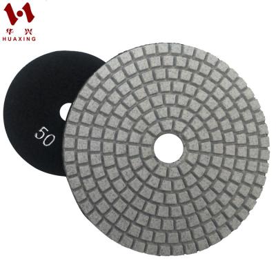 China China Aggressive Factory Directly Sell Diamond Polishing Pad For Granite Wet Flexible Marble Stone Concrete for sale