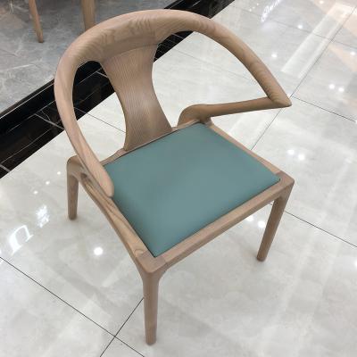 China Modern Solid Wood Modern Book Chair Chairs Living Room Leisure for sale