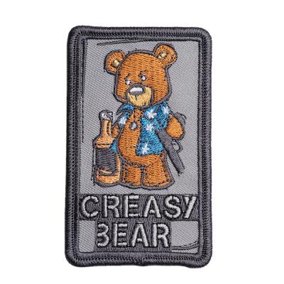 China Good Quality Nickel Free Patches Animal Embroidery Patch Patches For Clothing Embroidery for sale