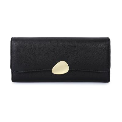 China 2023 fashion ladies wallets and fashionable purses women clutch leather wallet for women for sale