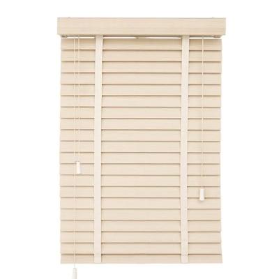 China Industrial Manufacturer High Quality Faux Aluminum Wood Blinds Venetian Blinds For Window for sale