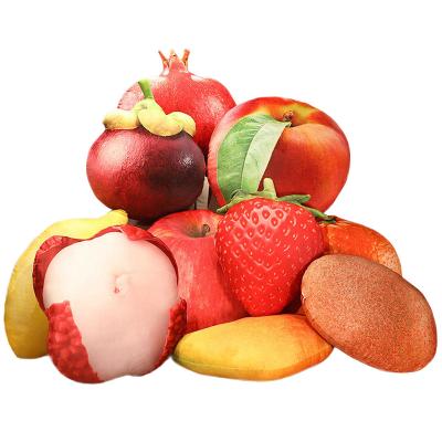 China Wholesale Toy Throw Other Function Travel non-toxic hot selling non-toxic plush bed function simulation fruit decorative stuffed pillow for sale