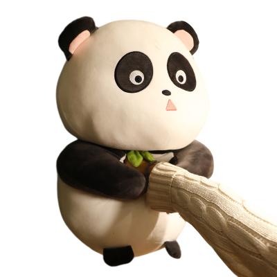 China 2022 Best-selling Fine Embroidery Quality Big Fat Kids Toy Animal Plush Doll 18 Inch Home Loved Adults Baby Cute Panda White Car for sale