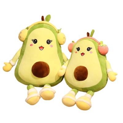 China Home Wholesale High Quality Educational Soft Boy Kid Santa Dolls Big Avocado Other Cloth Maker Stuffed Animal Toys Girls For Children for sale