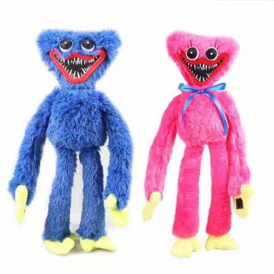 China New Hot Selling Blue Gift Poppy Playtime Game Soft Doll Huggys Wuggy 40cm Wholesale Home Horror Sausage Monster Child Stuffed Plush Toy for sale