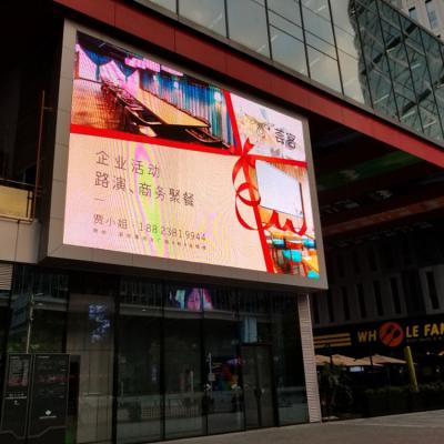 China Exterior 2 Years Warranty Front Maintenance Waterproof Led Commercial Advertising Display Screen Pantallas Led Para Publicidad Exterior for sale