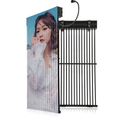 China DIP Mesh Easy Install LED Display Super Light Outdoor Full Color Waterproof Advertising Video Wall Panel P15 for sale