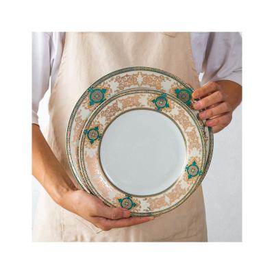 China Sustainable China Hot Sale Ceramic Dishes Dish Modern Ceramic Dinner Plate Custom Ceramic Plate for sale