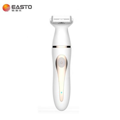 China Portable Mini Painless Women Hair Remover One Blade Whole Body Use Hair Lady Trimmer Cutting Well Unwanted Facial Hair Removal for sale