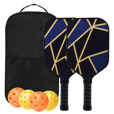 China Graphite Carbon Fiber+PP Honeycomb Pickleball Paddles Usapa Approved Carbon Fiber Pickleball Paddles Back Edge Custom Guard, Band and Grip for sale