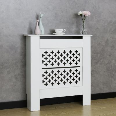 China Modern Home Modern White Radiator Cover Wooden Radiator Cover MDF Living Room Radiator Cover for sale