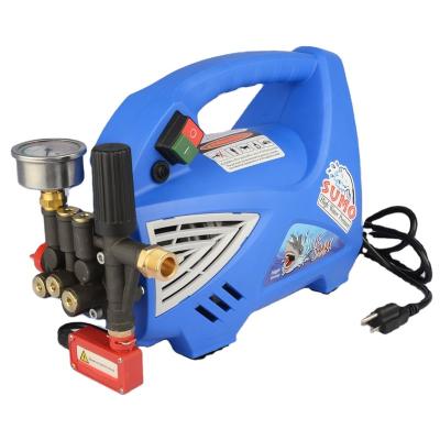 China Hotels SUMO Blue Shark 1500W 2HP Electric Cleaner High Pressure Car Washer for sale