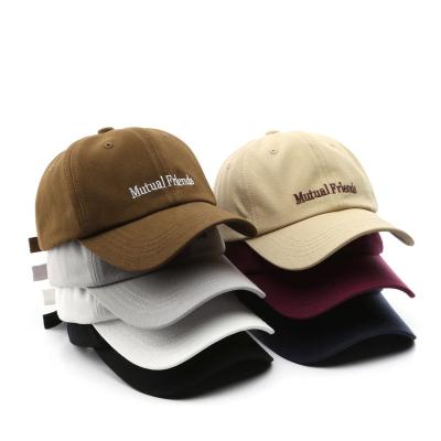 China Retro JOINT curved alphabet embroidery overflow fashion sports Sun block personality hat outdoor baseball cap for sale