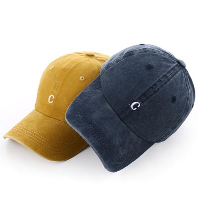 China JOINT Vintage Men's Embroidery Caps1999 Vintage Flat Cap Men's Outdoor Washcloth Denim Sun Visor Trucker Baseball Cap for sale