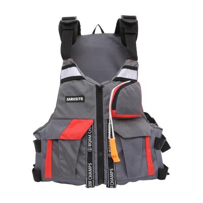 China Adjustable Multi-pocket Windproof Breathable Outdoor Fishing Sailing Life Floating Outdoor Sport Life Safety Swimming Jacket Vest for sale