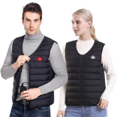 China Winter Reversible Warm Professional Wholesale Snow Travel Lower Prices Outdoor Heated Thermal Windproof Vest for sale