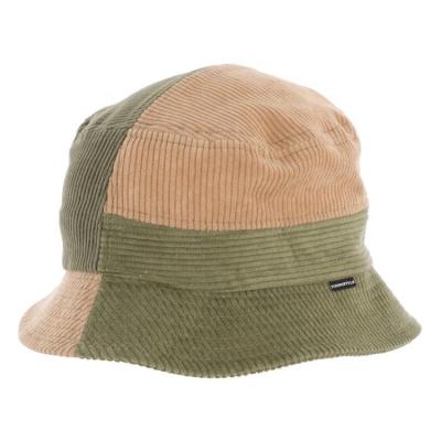 China breathable & Waterproof Empty Bucket Hat Corduroy Packable Design Contrast Mixed Color Bucket Hat for sale