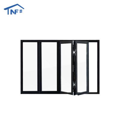 China Magnetic Screen Superhouse Hurricane Impact Window Sliding Single Glazed Casement Folding Windows Price Windows for sale