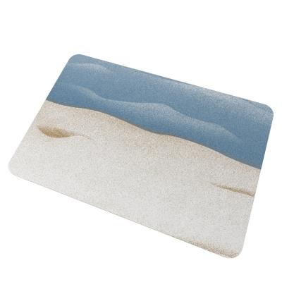 China New Arrival Sustainable Product Soft Diatomite Bath Mat With Anti-slip Coating Products Made In China for sale