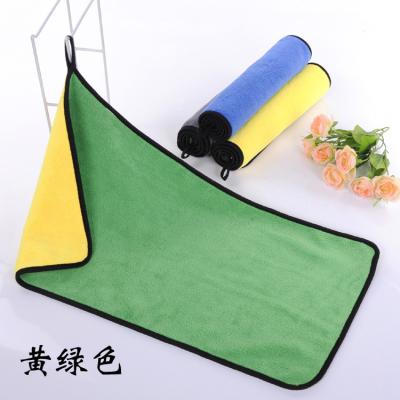 China Powerful decontamination the manufacturer sells the latest style thickened and strengthened double-sided car wiping towel wholesale for sale