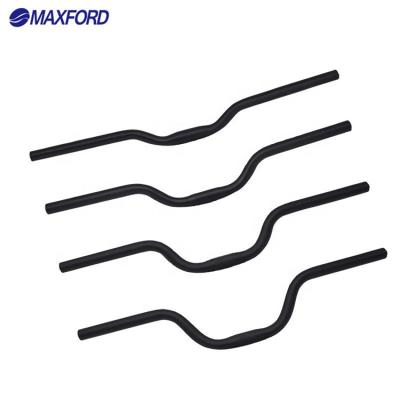 China Alloy 6061+T6 MAXFORD Bike Handlebar Bicycle Handlebar Heat Treated Steel Alloy 25.4mm Handlebar 22.2mm Aluminum Cycling Parts 31.8mm for sale