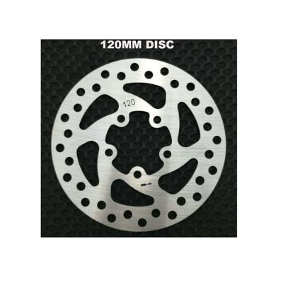 China Xiaomi Electric Scooter Brake Disc Brake Disc Pad 120mm Xiaomi Electric Scooter Brake Parts for sale