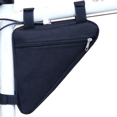 China Front Portable Frame Pocket Bicycle Bag Polyester Mountain Bike Bag Triangle Cycling Parts for sale