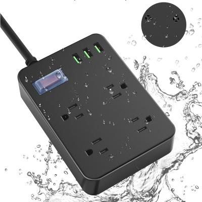 China Amazon Approved Water Resistant Ipx4 Power Strip Residential/All-Purpose Outdoor Waterproof Cruise Power Strip Target With Long Rope for sale