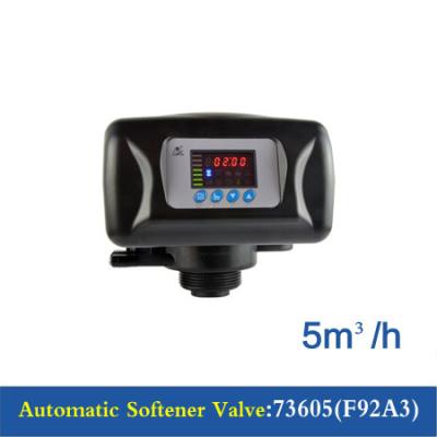 China válvula de control máxima del suavizador de agua del flujo 5m3/H con la cerradura 73505 (F92A1) de los botones en venta