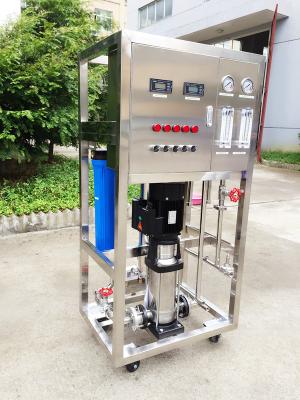 China 500LPH RO Reverse Osmosis Water Purification Unit 690mmx690mmx1730mm for sale