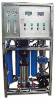 China 250LPH 1500GPD RO Water Purification Systems Used In Tap Water / Well Water for sale