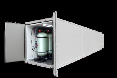 China Reverse Osmosis Industrial Water Purification Systems Containerized Movable Type for sale