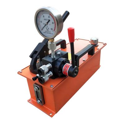 China Construction Stainless Steel Large Capacity Hydraulic Oil Hand Pump With Relief Valve for sale